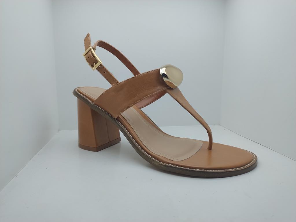 Sandália Salto/Vira - Nina